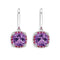 Boucles d'Oreilles Couleur Arlequin