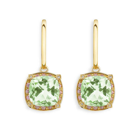 Boucles d'Oreilles Couleur Arlequin