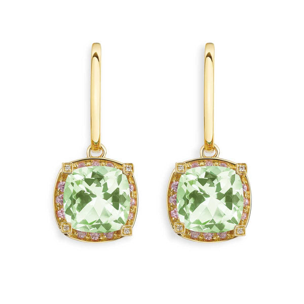Boucles d'Oreilles Couleur Arlequin
