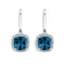 Boucles d'Oreilles Couleur Arlequin